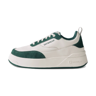 [เก็บโค้ดร้านคุ้มลด 20%] Daybreak T-City Leather Hunter Green รองเท้าผ้าใบ หนังแท้ ผู้ชาย ผู้หญิง Antibacterial