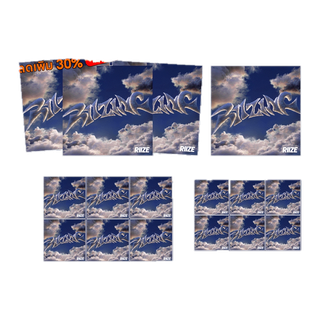 โปรโมชั่น Flash Sale : ลด 30% SHOPEE LIVE RIIZE อัลบั้ม 1st Mini Album RIIZING