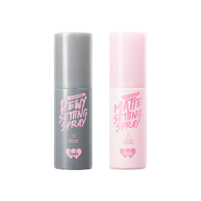 bnb barenbliss Locklook Setting Spray สเปรย์ล็อคเครื่องสำอาง สำหรับผิวแห้งและผิวผสม สูตรคุมความมันและสูตรให้ความชุ่มชื่น
