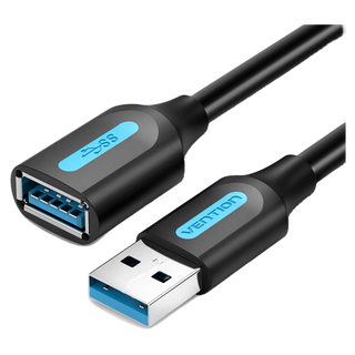 Vention สายเคเบิลต่อขยาย USB 3.0 5Gbps USB เป็น USB ตัวผู้ A เป็นตัวเมีย สําหรับฮาร์ดไดรฟ์ TV Xbox แล็ปท็อป