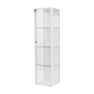 SB Design Square ตู้โชว์กระจกใส รุ่น GAELAN ขนาด 40 ซม. สีขาว (40X40X162 ซม.) แบรนด์ LOOMS