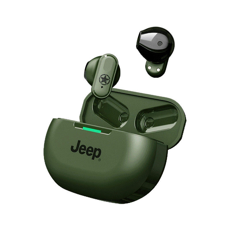 Jeep JP-EW011 หูฟังบลูทูธไร้สาย HiFi HD Call ลดเสียงรบกวน จับคู่เร็วหูฟังบลูทูธ พร้อมไมโครโฟน
