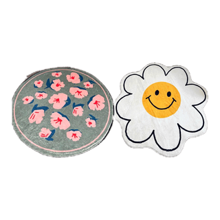 โปรโมชั่น Flash Sale : พรมกลม พรมห้องนอน พรมใหญ่ พรมแต่งห้อง ซักเครื่องได้ มีกันลื่น พรมแต่งบ้าน