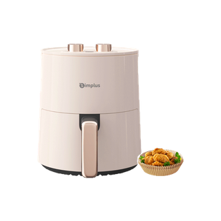 Simplus Airfryer หม้อทอดไร้น้ำมันอเนกประสงค์ ความจุขนาดใหญ่ 4 ลิตรพร้อมตะแกรงรองหม้อทอด KQZG007