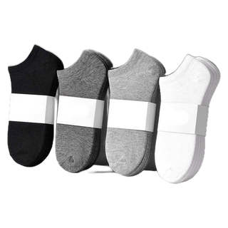 โปรโมชั่น Flash Sale : ถุงเท้ากีฬา ผ้าฝ้าย ระบายอากาศได้ดี สีขาว สีดํา สําหรับผู้หญิง 3 คู่