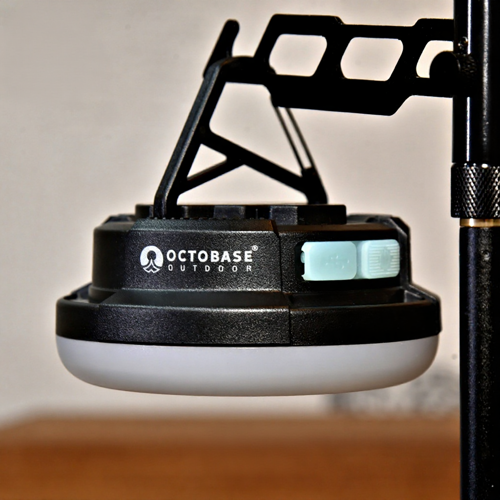 OCTOBASE LED JOHNX MINI UFO โคมไฟแคมป์ปิ้ง ไฟซาลาเปา ไฟในเต็นท์ ชาร์จ ...
