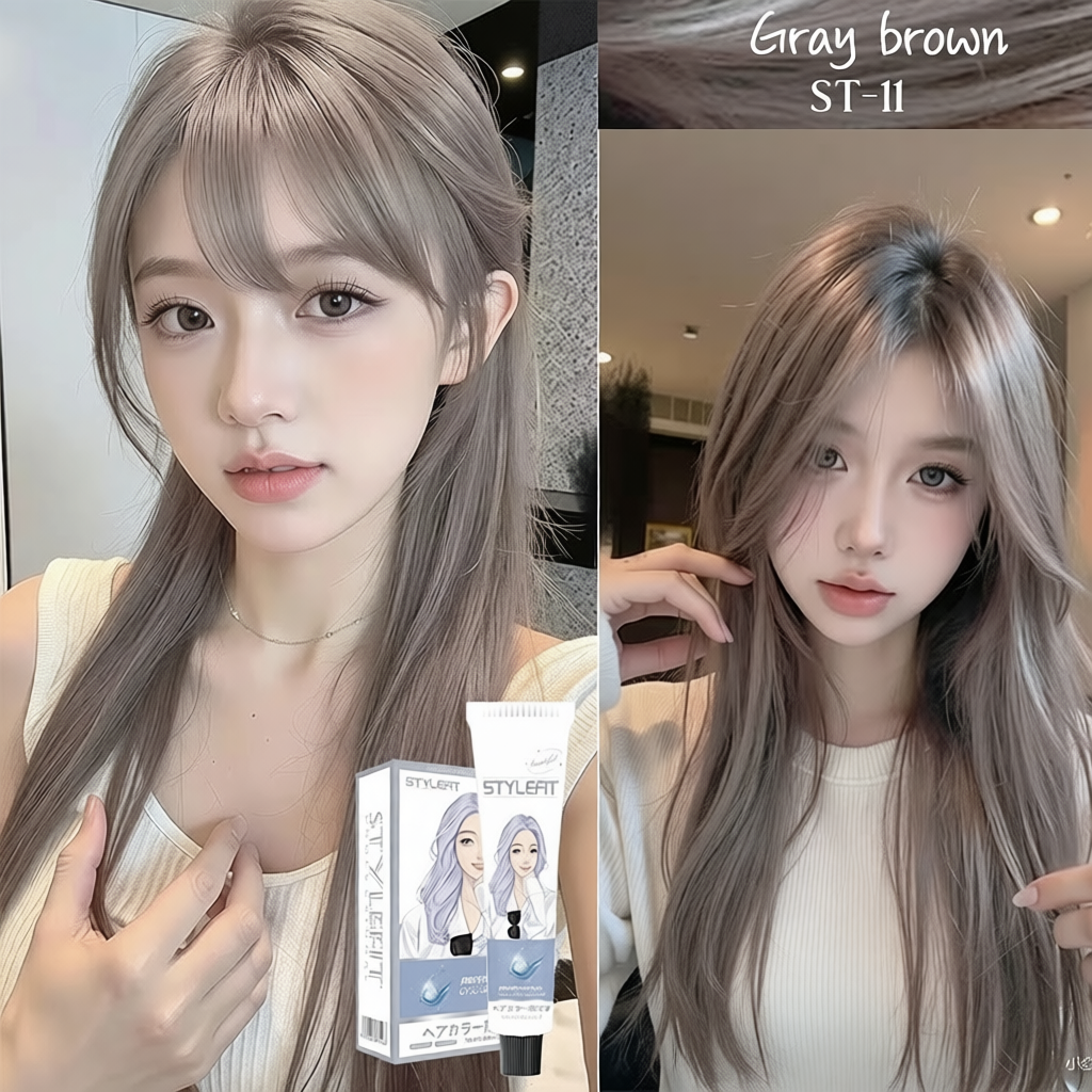 Hair Dye Cream – Long-lasting color, easy to apply. Includes free hair ...