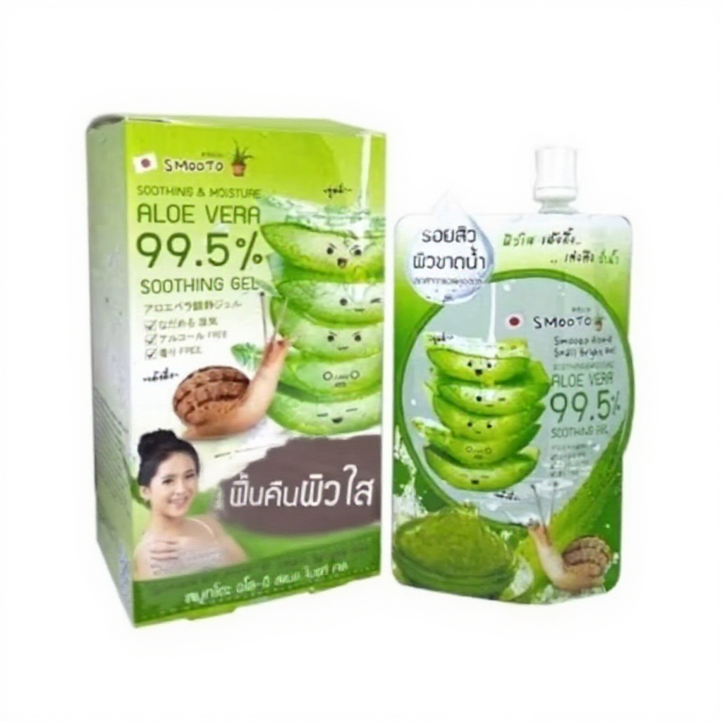 เจล Smooto Aloe-E Snail Bright | Shopee Thailand