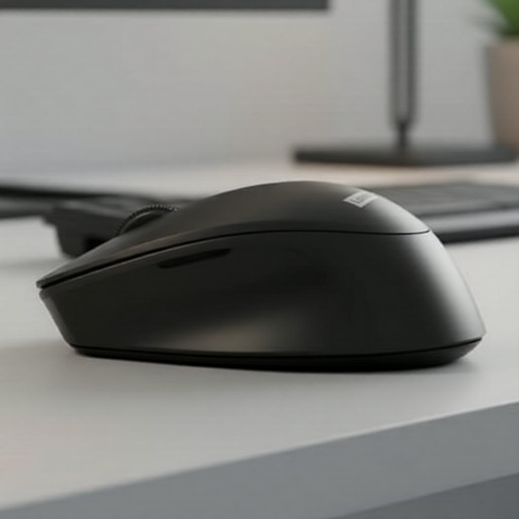 เมาส์ไร้สาย Lenovo N260 Silent: 2.4G สัญญาณเสถียร แบตนาน ใช้ได้กับ PC ...