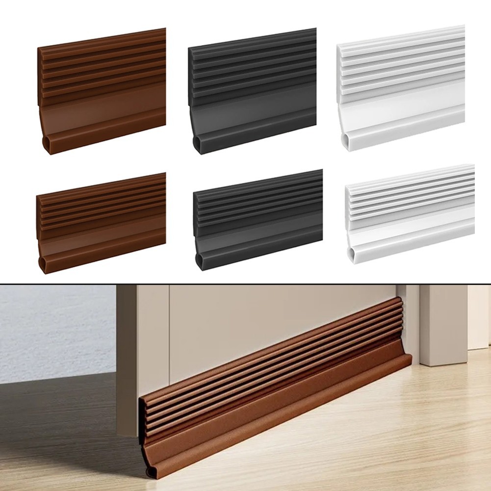 แถบซีลประตูความสูง TPE ภายใต้ 1M Self Sticky กันฝุ่นกันลม Striping ...