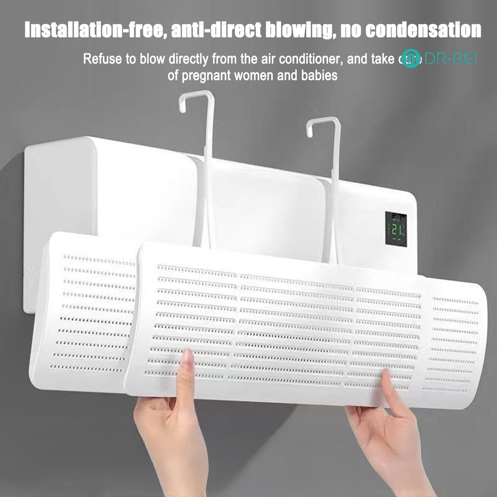 DR.BEI Retractable Air Conditioner Wind Deflector ปรับ Anti-Direct ...