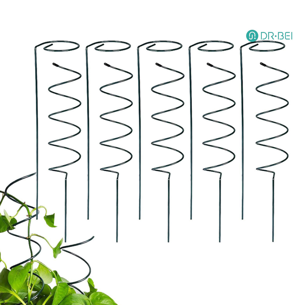 DR.BEI 10 ชิ้นมะเขือเทศ Twist Pile ปีนเขาผักสวน Fixing Rod ติดตั้งง่าย ...