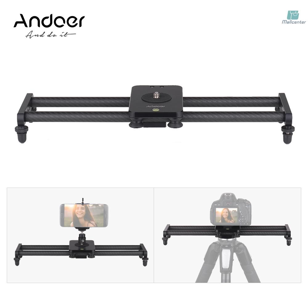 Track Slider Andoer 40 ซม./ 15 นิ้วคาร์บอนไฟเบอร์กล้อง Track Slider ...