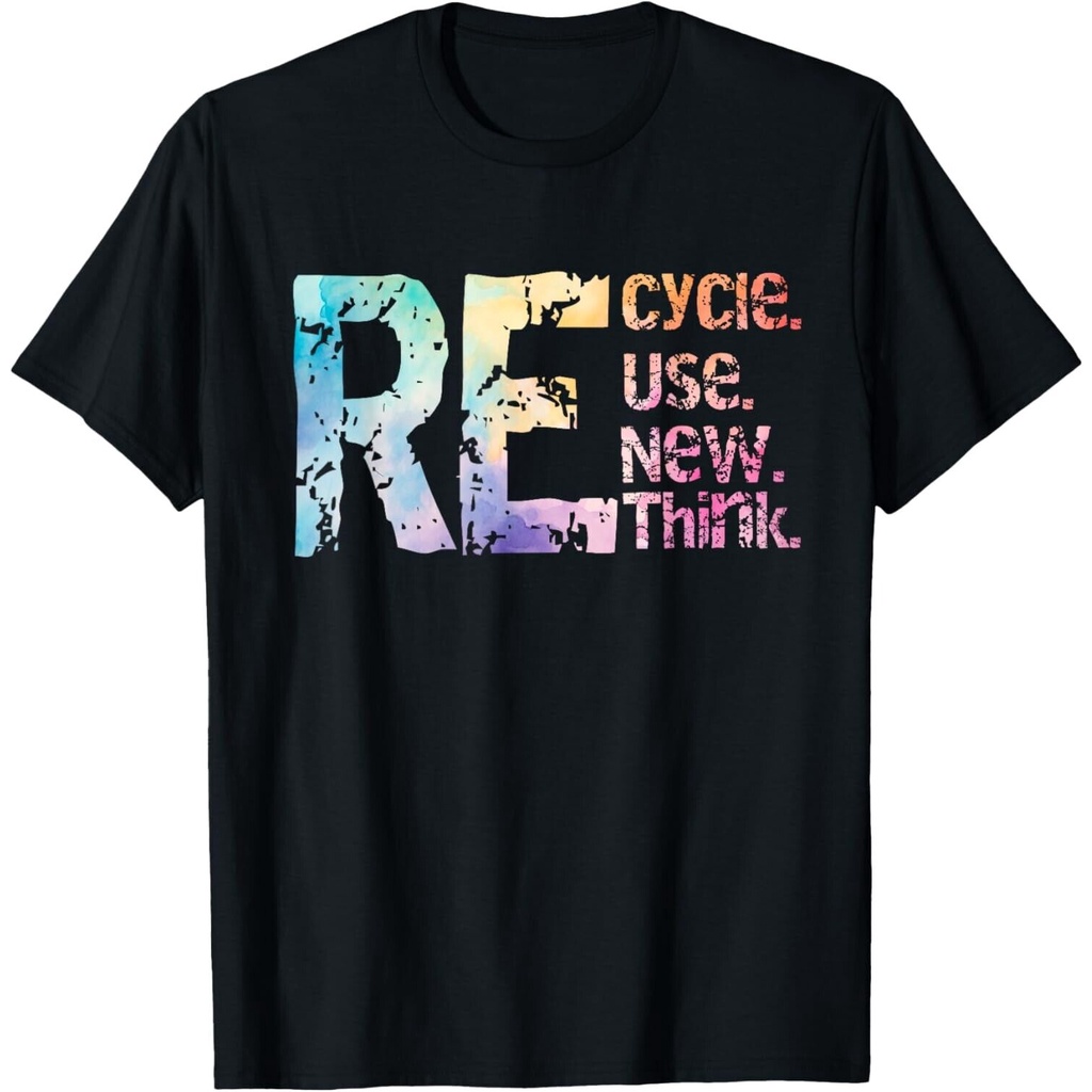 เสื้อยืด Remove Renew Rethink Crisis Environmental Activism | Shopee ...