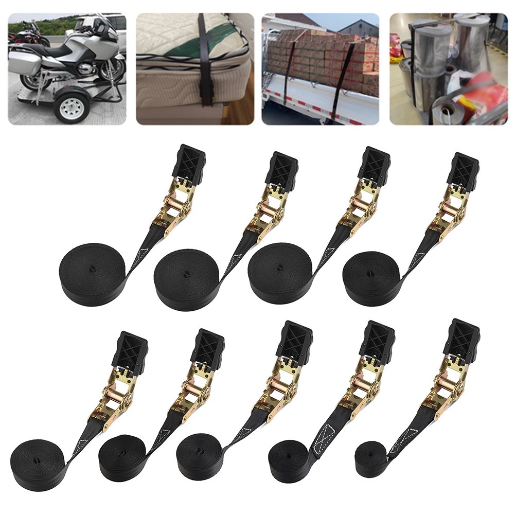 -9Meters Ratchet Tensioner Loop Lashing Straps Heavy Duty Ratchet ...