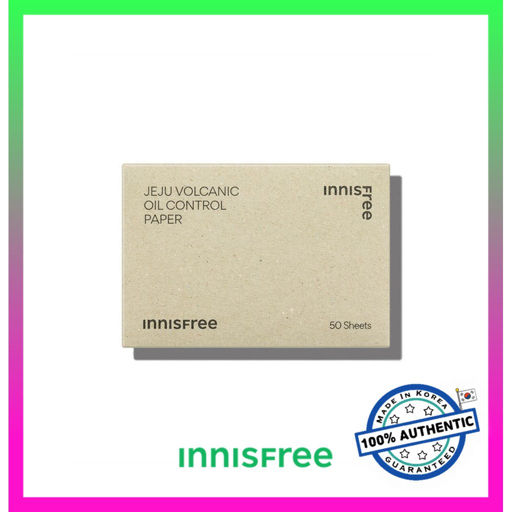 Innisfree Jeju Volcanic Oil Control Paper (50 แผ่น) / innisfree Jeju ...