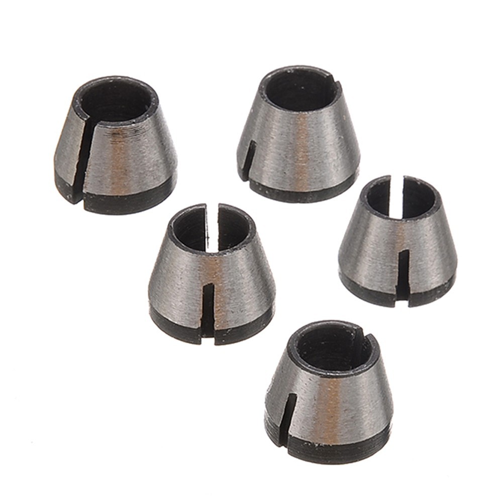 GOODCHOICE 2/5pcs Trimmer Collet Chucks Router Bit แกะสลักเครื่องตัด 1/ ...