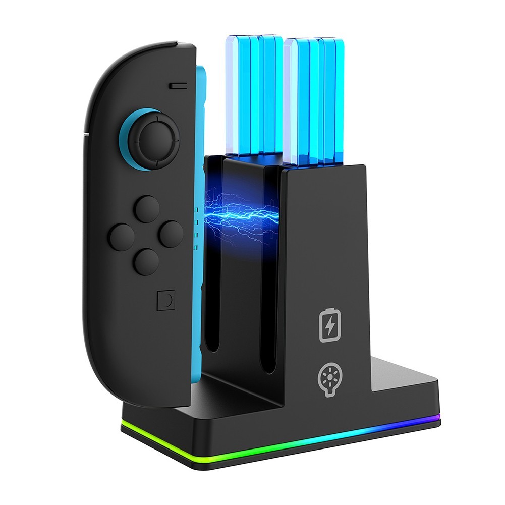 สําหรับ Nintendo Switch 2 ด้ามจับแท่นชาร์จแม่เหล็กพร้อมไฟ LED | Shopee ...