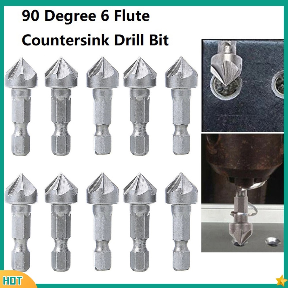 Sk3S Cone 90 Degree 3/8 Carbide Burr Bur Tool Die Grinder Bit 1/4