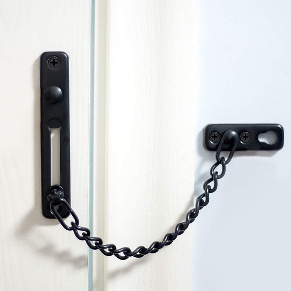 [SMARTCHOICE] กลอนสลักโซ่ประตู Rectrictor Safety Guard Lock Slide Catch ...