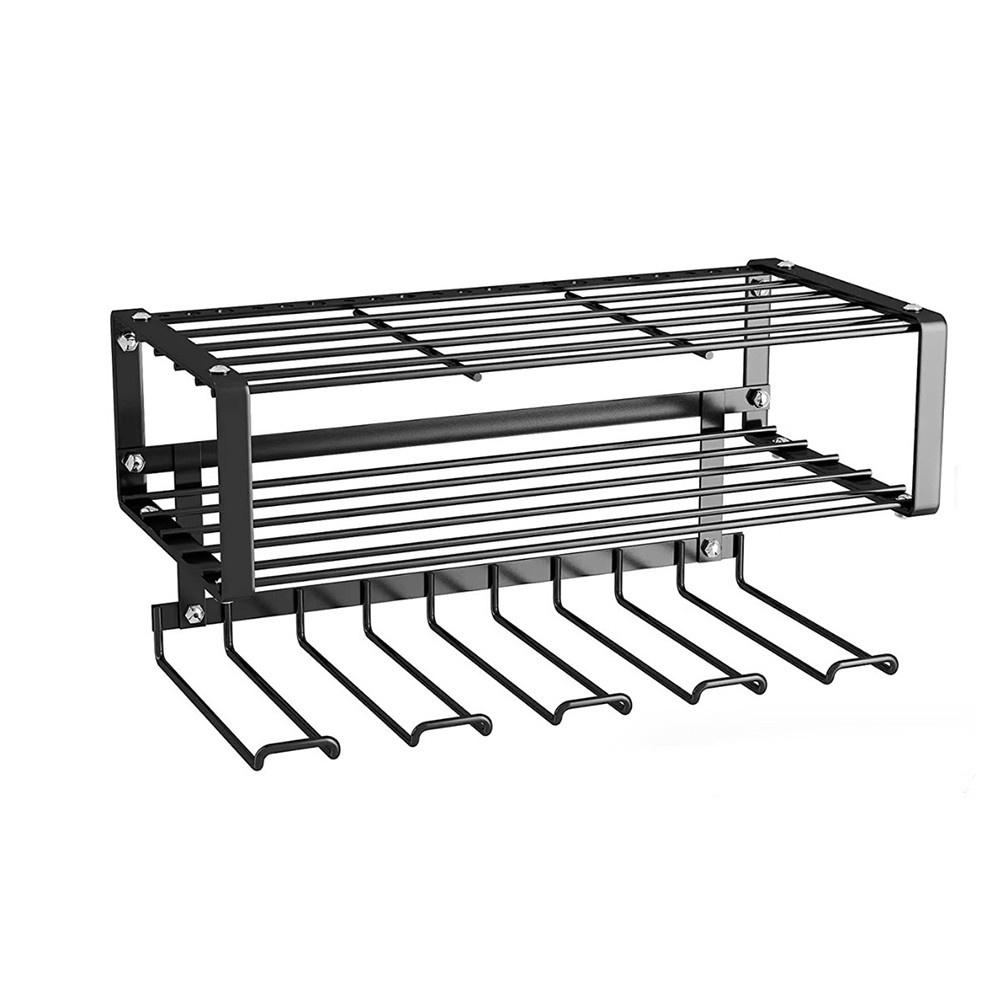 ที่วางสว่านไฟฟ้า Power Tool Organizer Rack ชั้นวางของติดผนัง Heavy Duty ...