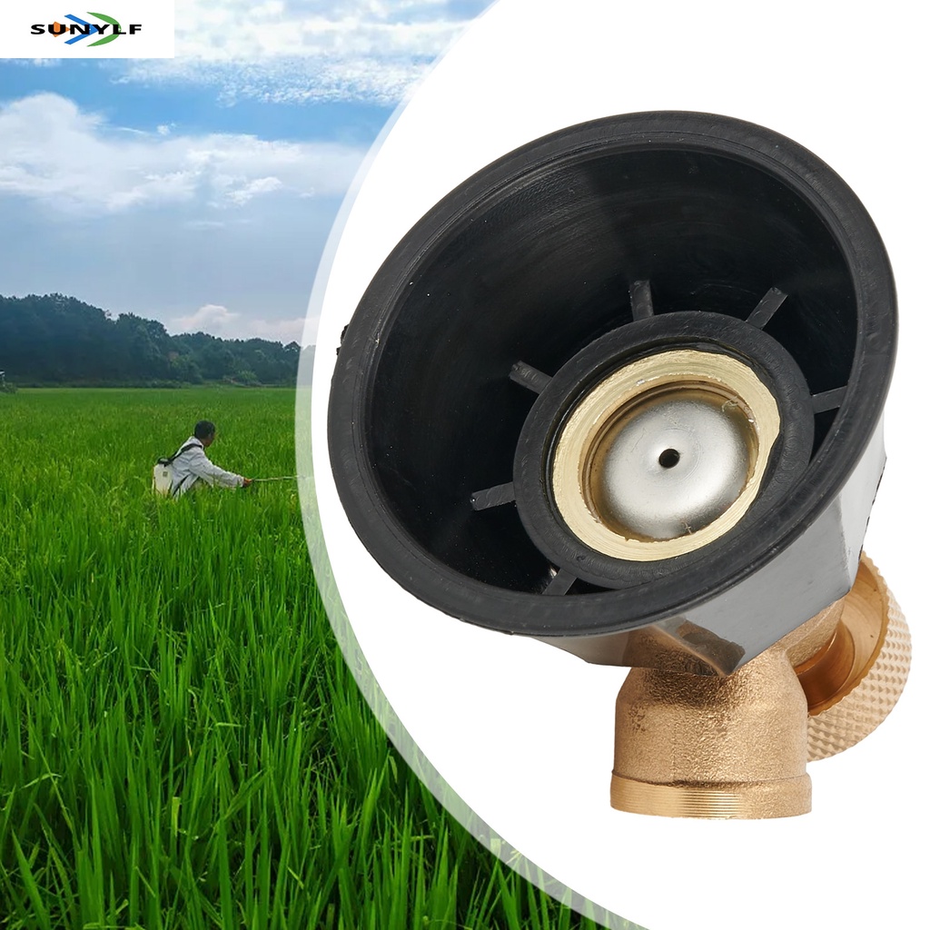 SUNYLF HOT14*1.5 การทําให้เป็นละอองทางการเกษตรหัวฉีดปรับได้สวนสีดําพายุ ...