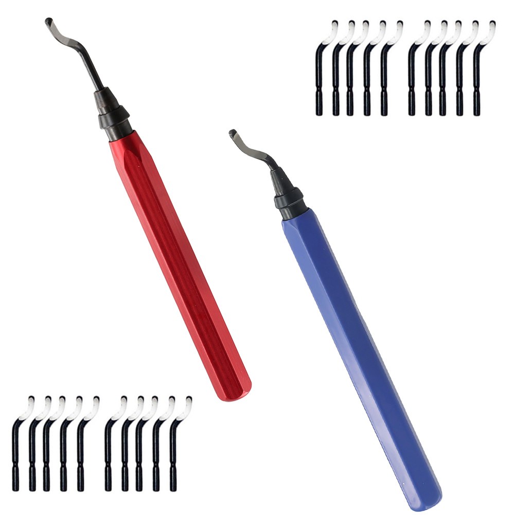 [สต็อก] 2 ชิ้น RB1000 Handle Burr Deburring Remover ตัดด้วยใบมีด Deburr ...