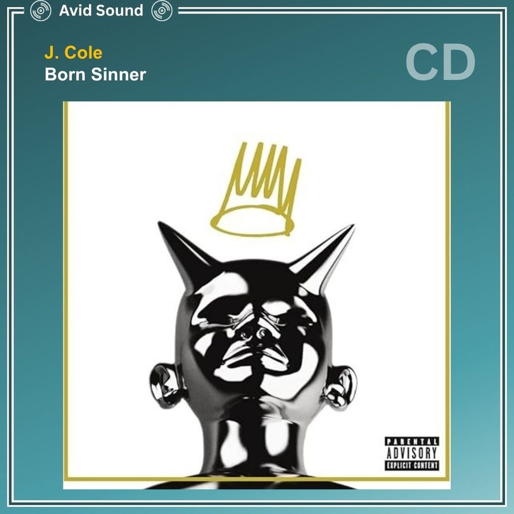 CD แผ่นซีดี J. Cole Born Sinner ใหม่ ซีล J. Cole CD | Shopee Thailand