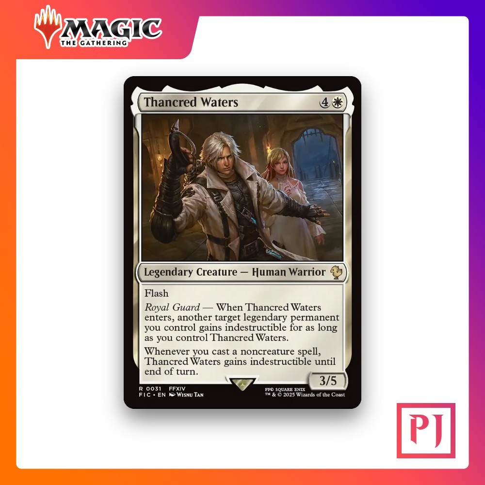 MTG] Thancred Waters (#31) [FIC] [WHITE] [RARE] | Magic the Gathering |  Shopee Thailand