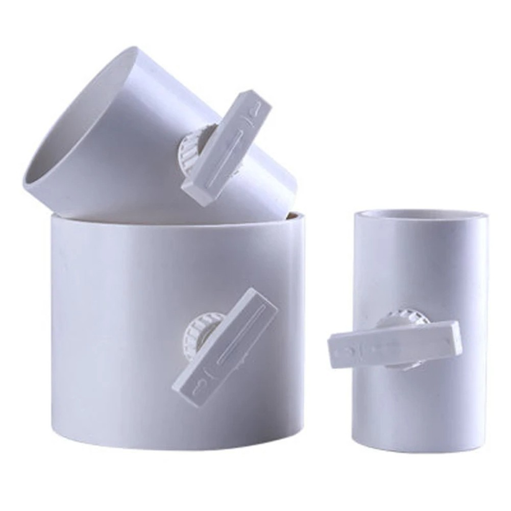 BETLPlastic Air Volume Control Valve Duct Manual Round Switching Check ...