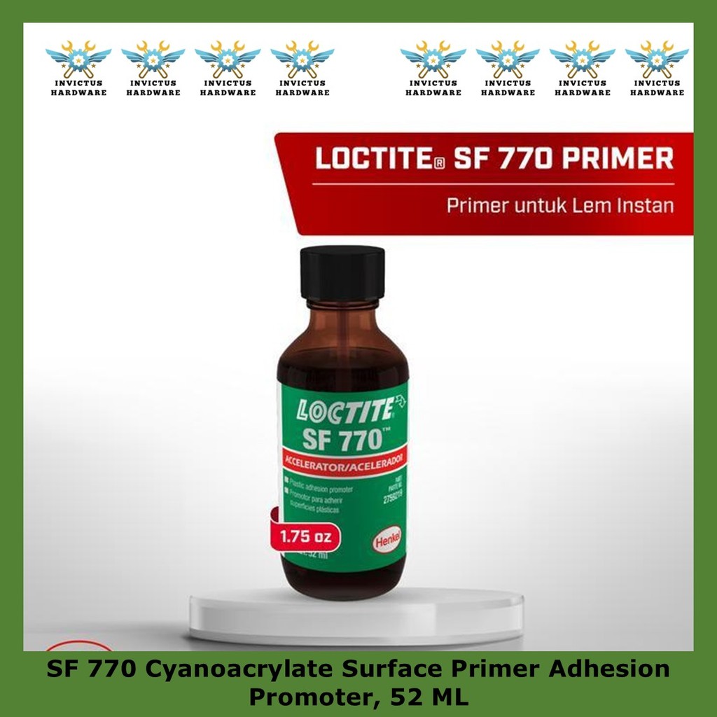 Loctite sf 770 heptane ตัวทําละลายของของเหลว สารเสริมการยึดเกาะไพรเมอร์ ...
