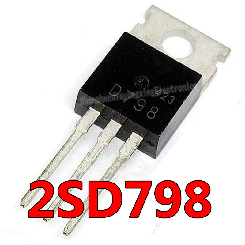 10 ชิ้น 2SD798 D798 ถึง 220 ทรานซิสเตอร์แรงดันไฟฟ้าสูง baondeton หลอด 6 ...