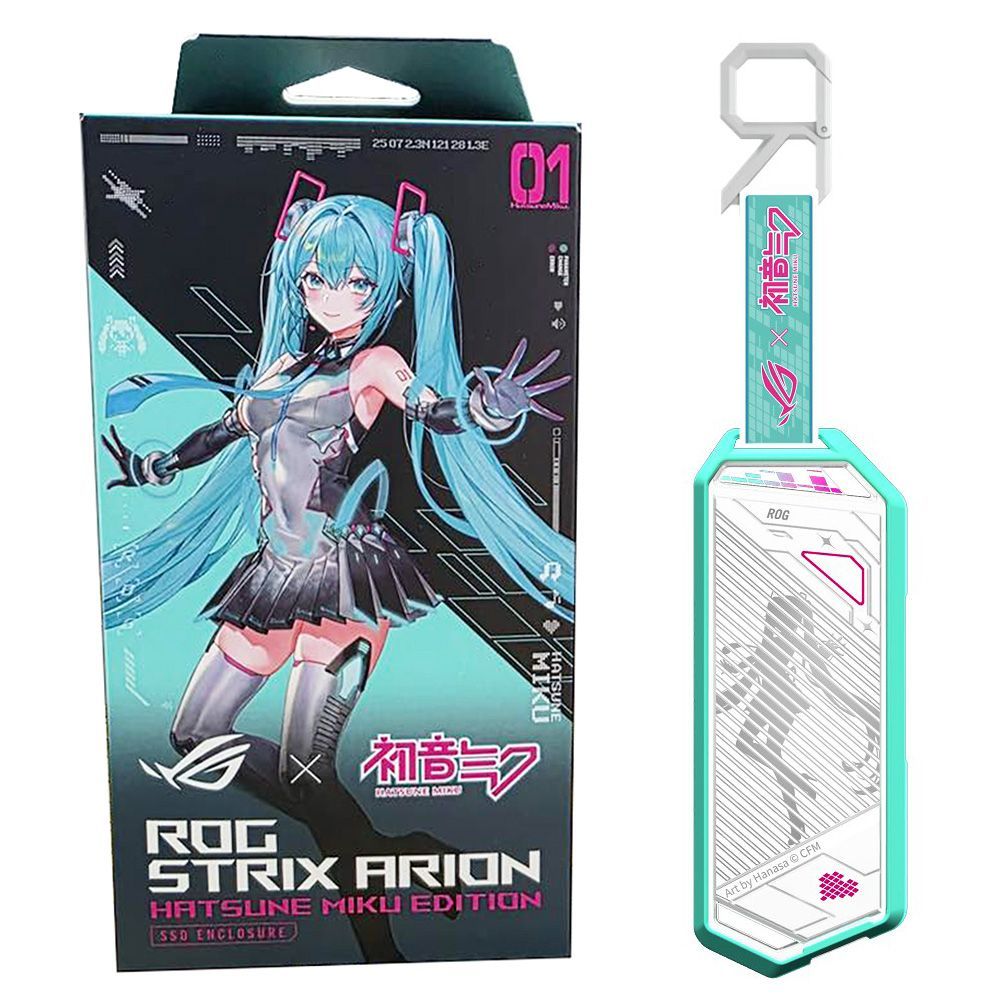 ASUS ROG Strix Arion Hatsune Miku Edition M.2 NVMe SSD Enclosure