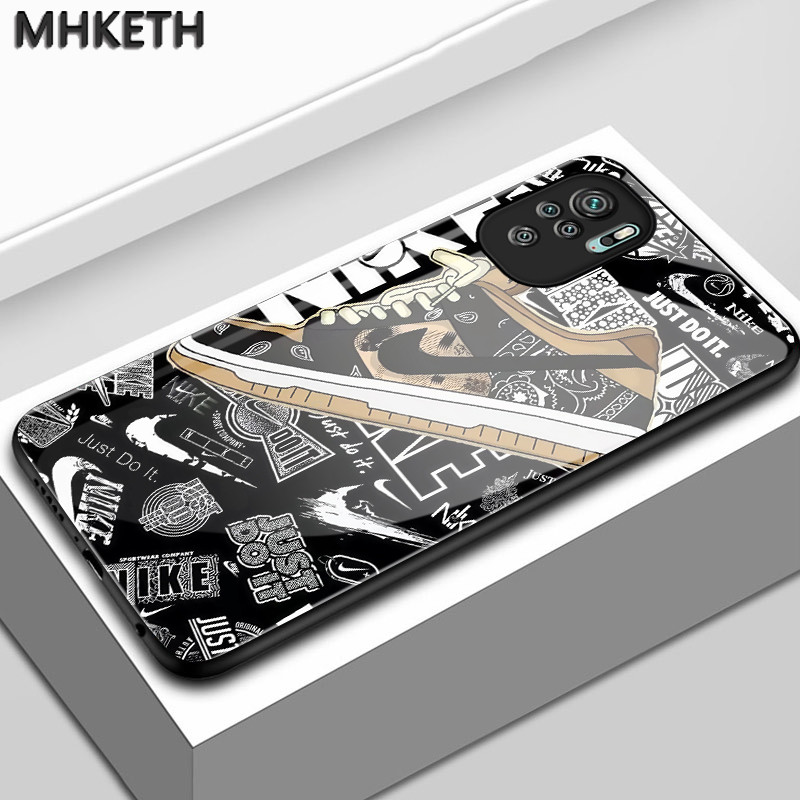 Cover Per Xiaomi Redmi Note 10S / Poco M5s + 3 Pezzi Vetro Temperato, Custodia Trasparente Morbida TPU Antiurbo
