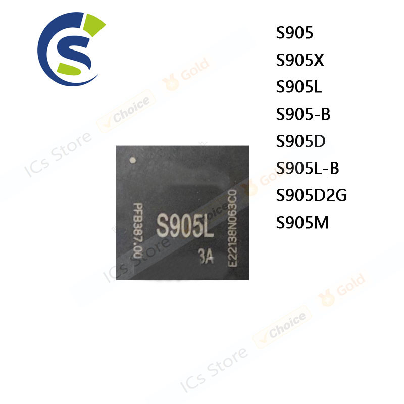 1PCS ใหม่และต้นฉบับ BGA Chipset S905 S905X S905L S905-B S905D S905L-B ...