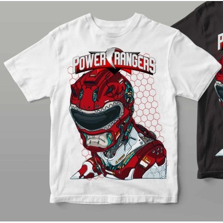 Power Rangers Baju TShirt เสื้อไมโครไฟเบอร์ | Shopee Thailand