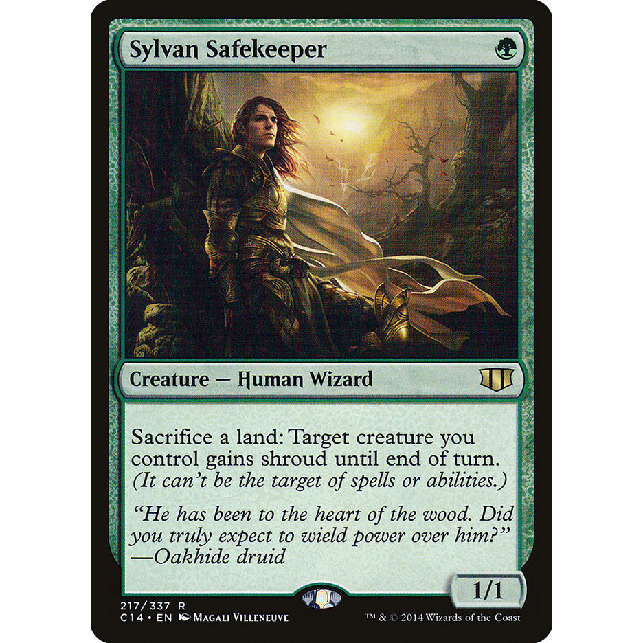 Sylvan Safekeeper การ์ด Magic the Gathering [MTG] ของแท้ | Shopee Thailand