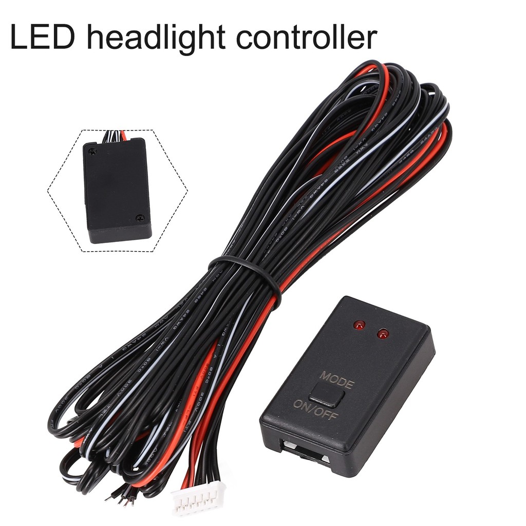Strobe Flash Controller Flasher โมดูลสําหรับรถยนต์ LED เบรคหยุดไฟท้าย ...