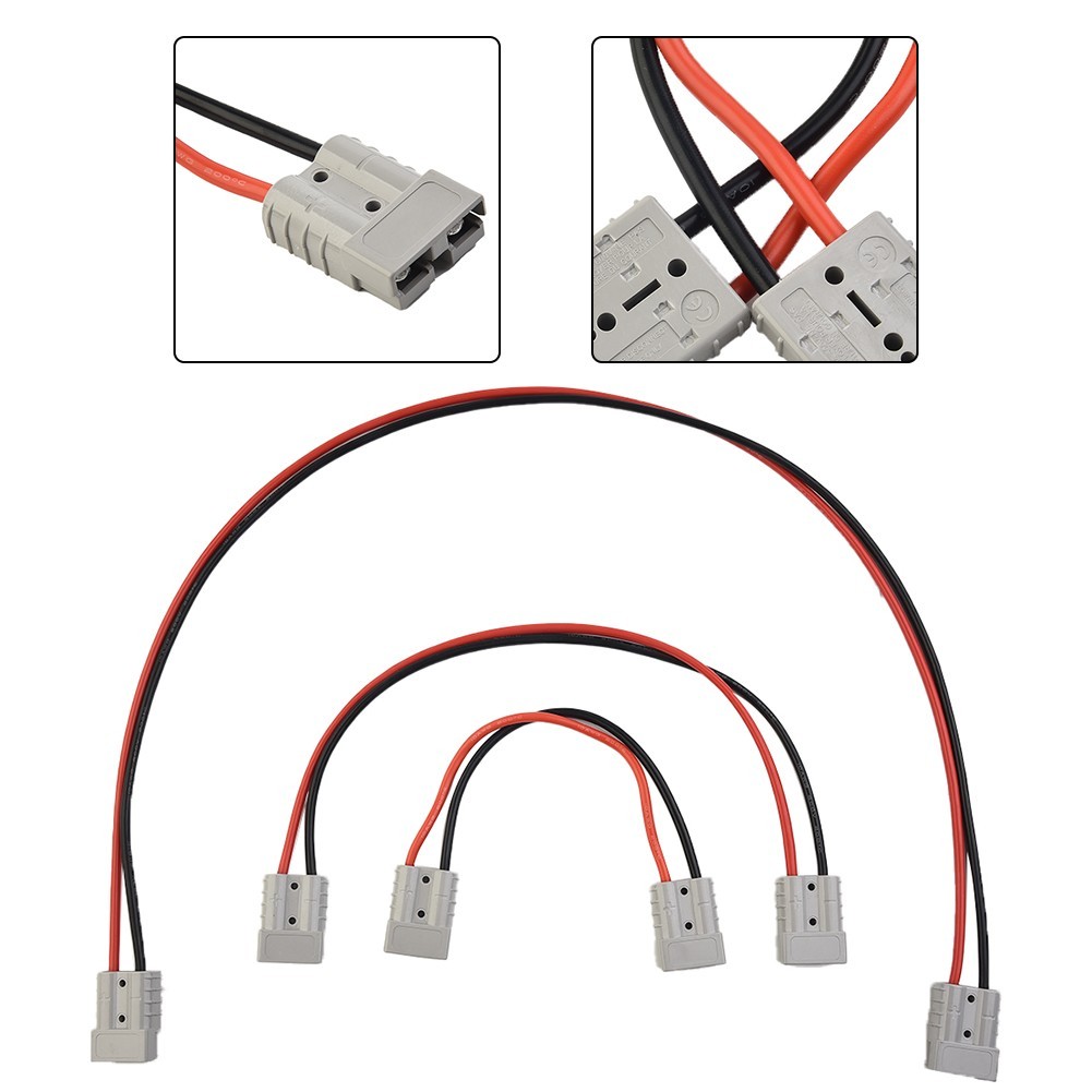 [ETR]1PCS 50A 600V สําหรับ Anderson Double Head แบตเตอรี่ชาร์จขั้วต่อ ...