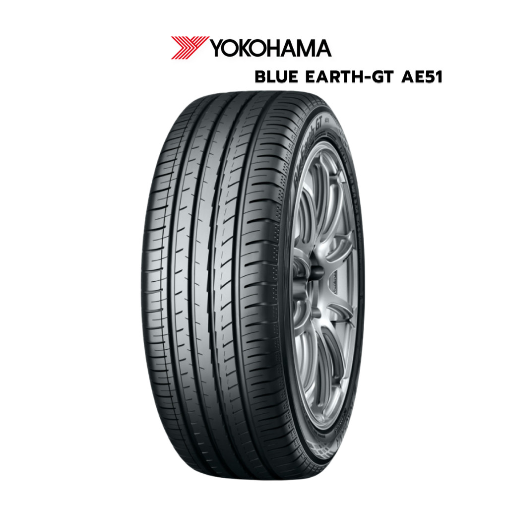 YOKOHAMA BluEarth-GT 245/50R18 2024年製 深山 ยาง 245/40R18 YOKOHAMA รุ่น BLUEARTH-GT AE51 ราคาต่อเส้น ปี 2024