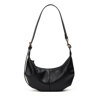 ผู้หญิง Crescent Crossbody Bag Soft PU กระเป๋าสะพายแฟชั่น Single Strap กระเป๋า Casual Everyday Essential