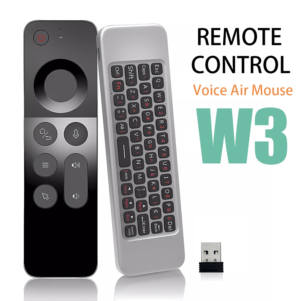 W3 แอร์เมาส์ รีโมตคอนโทรล 2.4G ภาษาอังกฤษ อาหรับ คีย์บอร์ดไร้สาย ขนาด ...
