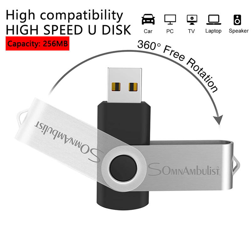 แฟลชไดรฟ์ USB 2.0 256MB ขนาดเล็ก กันน้ํา สําหรับโทรศัพท์มือถือ ...