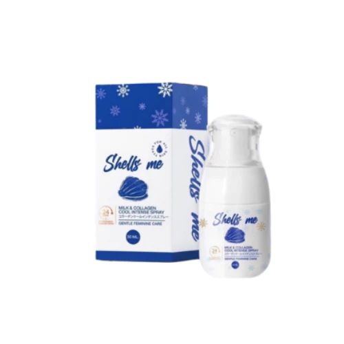 Shells Me Milk & Collagen Cool Intense Spray สเปรย์สำหรับจุดซ่อนเร้น 30 ...