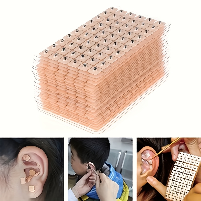 แผ่นแปะจุดฝังเข็มหูแบบ A.elekat/แผ่นแปะจุดฝัง针หูหินไบอัส | Shopee Thailand