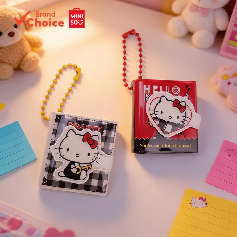 MINISO Hello Kitty Series Mini Notebook, 96 หน้า 12 ซม. 12 ซม., Kawaii ...