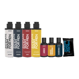 Exclusive Set BOND INTIMATE 130 ml. 4 สูตร ฟรี! BOND INTIMATE 10 ml. 3 สูตร + Wipe 1 ห่อ