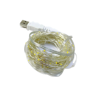 สายไฟ led กันน้ํา ยาว 1 2 3 5 10 เมตร ปลั๊ก USB สําหรับตกแต่งเทศกาล บ้าน