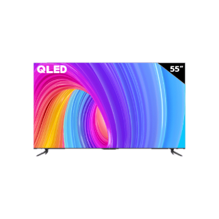 ใหม่ TCL ทีวี 55 นิ้ว QLED 4K Google TV รุ่น 55T6G ระบบปฏิบัติการ Google/Netflix & Youtube & MEMC - WiFi, WCG, Game Bar, Freesync, Dolby Vision & Atmos [ผ่อน 0% นาน 10 เดือน]