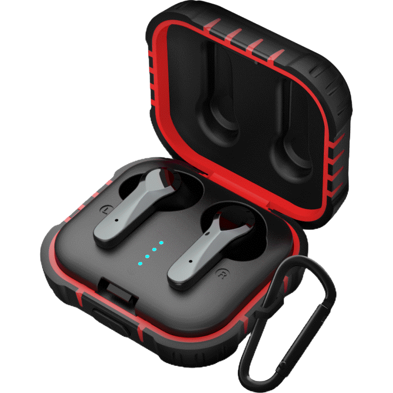 หูฟังบลูทูธ Basspro Power หูฟังแบบ in-ear สุดยอดหูฟังที่แข็งแรงที่สุด หูฟังไร้สาย 5.3 แท้ 100% เบสหนัก เสียงใส กันน้ำ